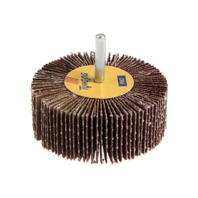 Круг лепестковый радиальный ТУНДРА, 80 х 30 х 6 мм, Р80 1875470