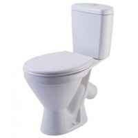 Унитаз-компакт "СТАНДАРТ" (белый, с арматурой, креплен. и сиденьем) г.Киров