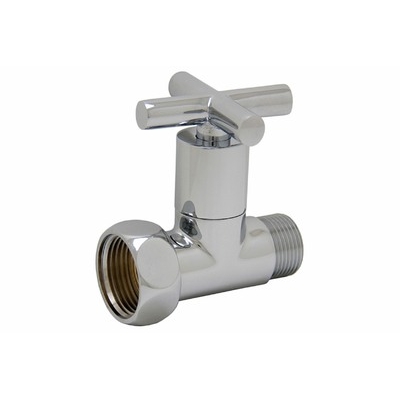 Вентиль прямой 1"х1" г/г для п/с хром