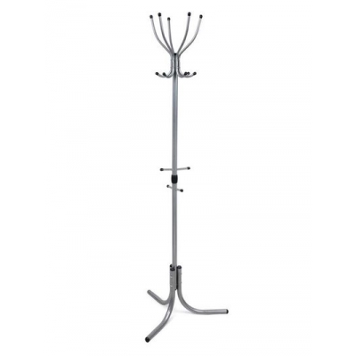 Вешалка Напольная Комфорт 600х600х1800мм (5 крючков)СЕРЕБРО г. Ижевск Арт. ВК5
