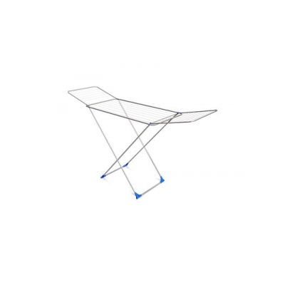 Сушилка для белья напольная 18 м (бел/аквамарин) / белый Арт.СБ1Б/А 181,5x54x108h г.Ижевск