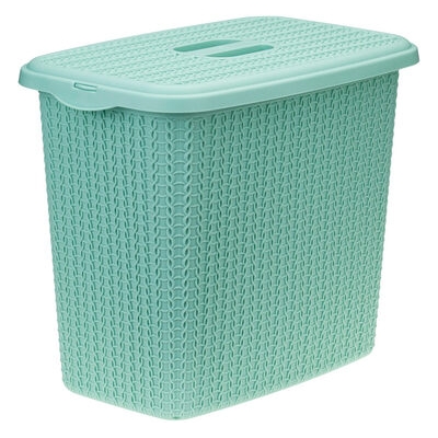 Контейнер для стирального порошка "ВЯЗАНИЕ" 6л Фисташковый ("М-пластика") (М 1244) Контейнер для стирального порошка "ВЯЗАНИЕ" 6л Фисташковый ("М-пластика") (М 1244)