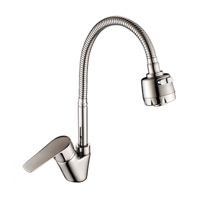Смеситель Кухня шар d35 Гибкий гусак, хром ROSSINKA S35-26 Смеситель Кухня шар d35 Гибкий гусак, хром ROSSINKA S35-26