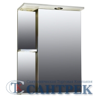Зеркало-шкаф "Николь 500 С" правый (с подсветкой) 500*700*234