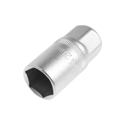 Головка свечная шестигранная ТУНДРА, под квадрат 1/2", 21 мм, CrV 1123592 Головка свечная шестигранная ТУНДРА, под квадрат 1/2", 21 мм, CrV 1123592