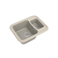 Мойка EWIGSTEIN Antik 60К 1,5 чаши 660х510 мм (бежевый)