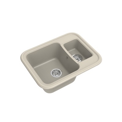 Мойка EWIGSTEIN Antik 60К 1,5 чаши 660х510 мм (бежевый)