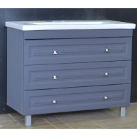 Подстолье "Клео-80" Грей софт (серый) 3 ящика под умыв "Como-80" 800*780*430мм Подстолье "Клео-80" Грей софт (серый) 3 ящика под умыв "Como-80" 800*780*430мм