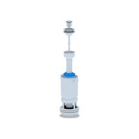 WC7040М Арматура спускная ШТОК металлизированная ручка