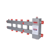 Гидроразделитель с колл., гориз., 5 контуров, до 70 кВт VTc.100.SH.070605