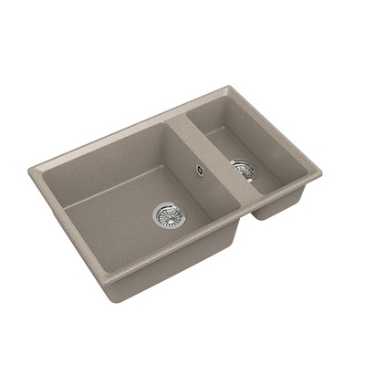 Мойка GRANFEST GF-LV-760К 1,5 чаши 760*500 мм (песочный - 302)