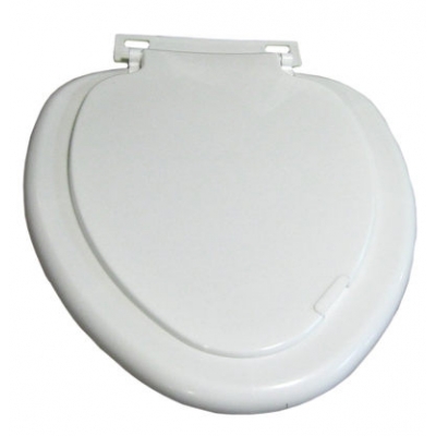 Сиденье д/унитаза овал белое (Минск)РС-02
