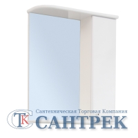 Зеркало-шкаф "София" правый (белый) 525*700*180