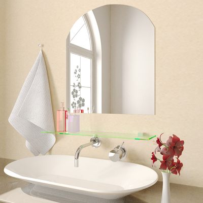 Зеркало (Уют) "Бриз" 670х535мм. Зеркало (Уют) "Бриз" 670х535мм.