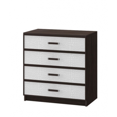 "Барселона" комод Венге/Эко кожа(800*800*420, 2 места)