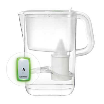 Фильтр-кувшин "Барьер Стайл XL" (СИНГАПУР) белый Орти-Лайт (3,5л/1,7л) НОВИНКА! Фильтр-кувшин "Барьер Стайл XL" (СИНГАПУР) белый Орти-Лайт (3,5л/1,7л) НОВИНКА!