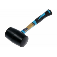 Киянка ТУНДРА, фиберглассовая рукоятка, черная резина, 450 г 881755 Киянка ТУНДРА, фиберглассовая рукоятка, черная резина, 450 г 881755
