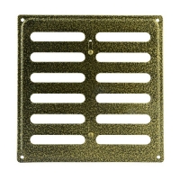 Решетка вентиляционная с заслонкой 160*160 бронза Решетка вентиляционная с заслонкой 160*160 бронза