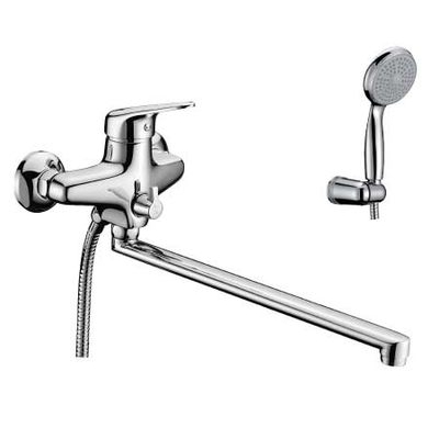 4151C Луна Смеситель универс. плоск. излив 350мм, дивертор с кер.пластинам, с аксесс., хром LEMARK 4151C Луна Смеситель универс. плоск. излив 350мм, дивертор с кер.пластинам, с аксесс., хром LEMARK