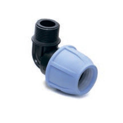 Колено 32х 1 1/4" штуцер ПЭ РОСТУРПЛАСТ