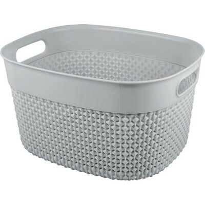 Корзина для хранения OSLO 6л 266х221х151 Серый шторм PT1351СШ-12 Корзина для хранения OSLO 6л 266х221х151 Серый шторм PT1351СШ-12