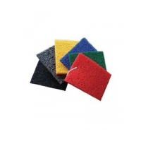 Коврик д/прихожей резиновый "Лапша" 50*70 зелёный