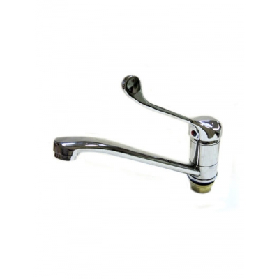 Смеситель Кухня d-40 дл. нос на гайке ПСМ - 425 - КТ/055 МЕДИК хирургический для раковины тип См-УмЛЦБА, См-МЛЦБА