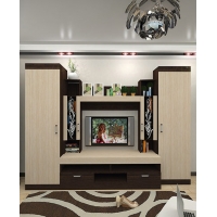 "Валенсия" гостиная Венге (Белфорд) (2980*2210*574, 6 мест)