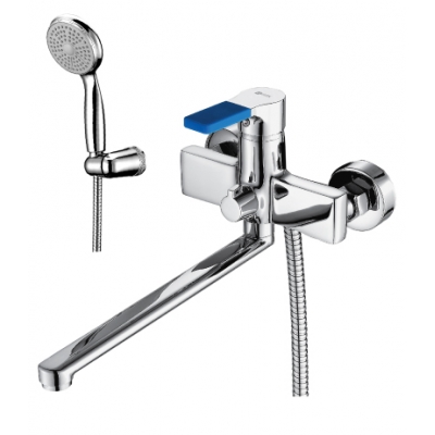 0651C Аура Смеситель универсальный с плоск. излив 300мм, керам. дивертор, хром LEMARK 0651C Аура Смеситель универсальный с плоск. излив 300мм, керам. дивертор, хром LEMARK