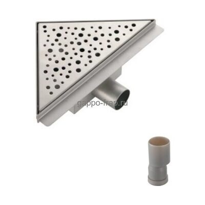 G82020-1 Трап 50 горизонтальный GAPPO УГЛОВОЙ 200*200 НЕРЖАВЕЙКА сухой затвор G82020-1 Трап 50 горизонтальный GAPPO УГЛОВОЙ 200*200 НЕРЖАВЕЙКА сухой затвор