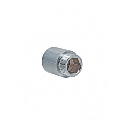 Гайка удлинительная 1" 10,0 см ХРОМ VALTEC (VT.198.C.06100)