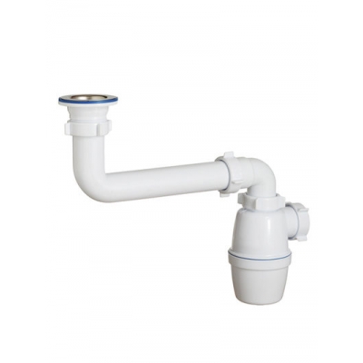 К-4003 Сифон бутылоч. ОРИО 1 1/2" х 40 со смещенным сливом