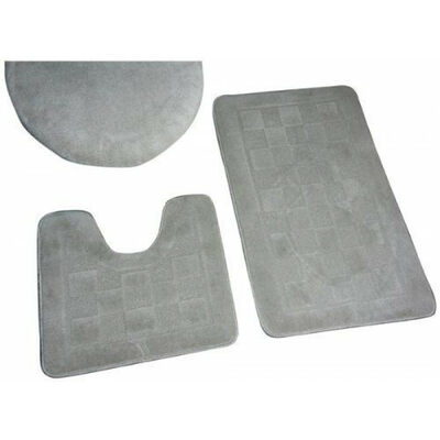 Коврик д/ванны 3 предм. ZALEL 55*85- серый Турция Коврик д/ванны 3 предм. ZALEL 55*85- серый Турция