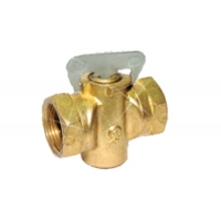 Кран газ лат. 11Б34бк Ду20 конусный Цветлит Кран газ лат. 11Б34бк Ду20 конусный Цветлит