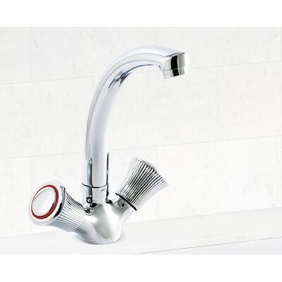 Смеситель Кухня SANTREK AQUA-410 "CLASSIC" LUX 1/2 м/к Лира SL 535