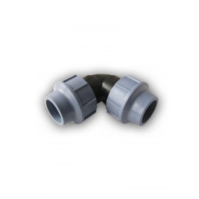 Колено зажимное 40 ПЭ UNIDELTA