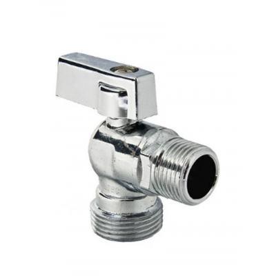 Кран угловой VALTEC 1/2 х 1/2 ш/ш для подкл. стир. приборов (VT.392.N.04)