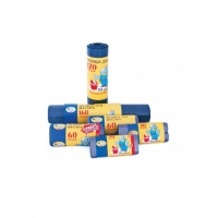 Мешки для мусора 160 л, прочные, ПВД 25 мкм, рулон 10 шт. (Мультипласт)