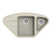 Мойка EWIGSTEIN Wink 80KF угловая (топаз) 945*510 1,5 чаши +крыло