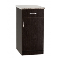 Рабочий стол 40 цвет венге (1ящик),стол. ГРАНИТ (ЛДСП)