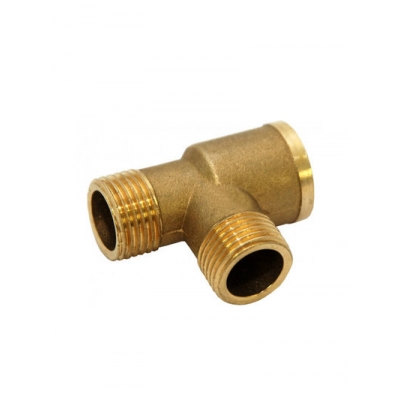 Тройник 15*15*15 г/ш/ш латунь (литьё)