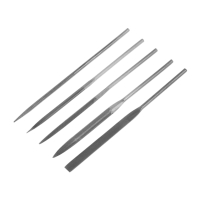 Набор надфилей ЛОМ, металлические рукоятки, 70 х 160 х 4 мм, 5 шт. 5155411 Набор надфилей ЛОМ, металлические рукоятки, 70 х 160 х 4 мм, 5 шт. 5155411