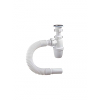 А-32016 Сифон бутылочный ОРИО 1 1/4" х 40 малый корпус, с гибкой трубой 40-32