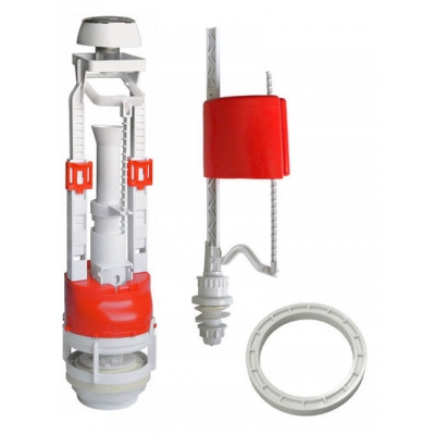 Арматура ниж/подв., хром/кн.клап.ПР-давл. ИНКОЭР (КПМ-НПР-АФ/АВ) 2-3-2-4