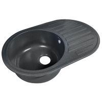 Мойка GRANICOM G-006 (740*485мм), 1 чаша+ крыло (грей)