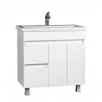 Подстолье "Лайн-80 " ЭМАЛЬ (белый) 2 двери 2 ящика под умыв "Como-80" 800*780*435 Подстолье "Лайн-80 " ЭМАЛЬ (белый) 2 двери 2 ящика под умыв "Como-80" 800*780*435