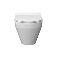 Унитаз подвесной "БАРИ НОВА" SLIM БЕЗОБОДКОВЫЙ МЛ Белый (сид.дюроМульти-Лифт, легкосъемное) КЕРАМИН