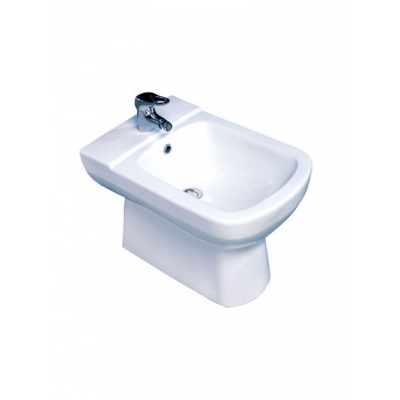 Биде "ДОМИНО"/"Престиж" белое г.Киров с обрамлением, креплением