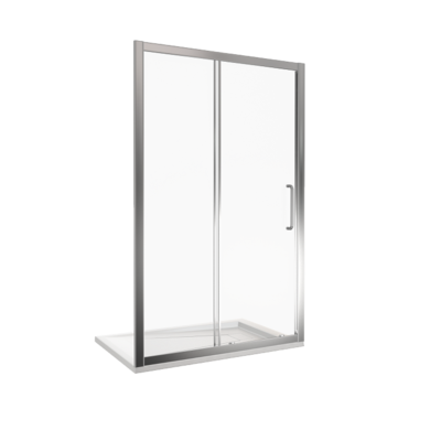 Душ.ограждение NEO WTW- 120-C-CH прямое, стекло Прозрачное 5 мм (без поддона и автослива)