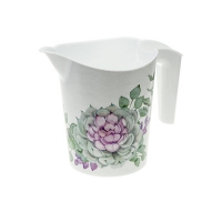 Кувшин ДЕКО 1л Деко Каменн.Роза 130х160х180мм ("М-пластика") (М 1207)